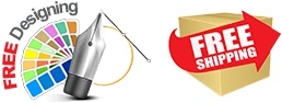 Free Designign & Free Shipping