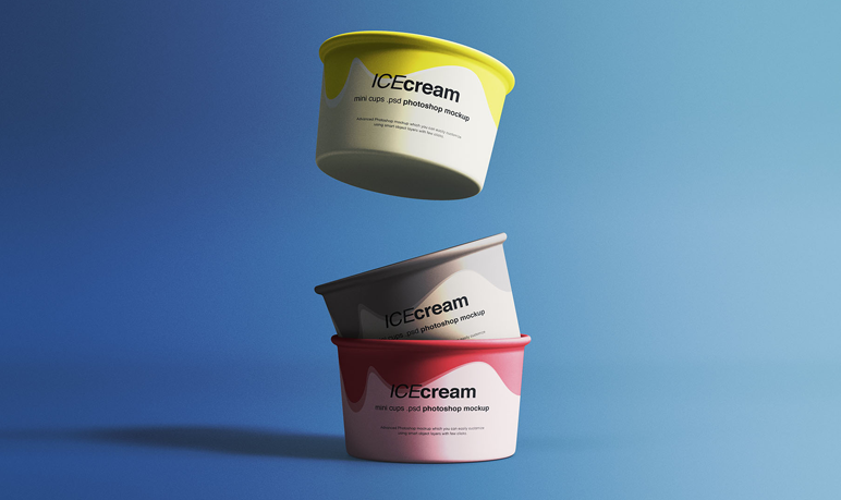 Custom Ice Cream Cups